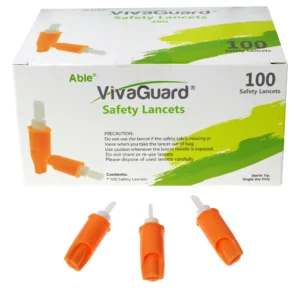 A6. Able VivaGuard Safety Lancet Box w SL